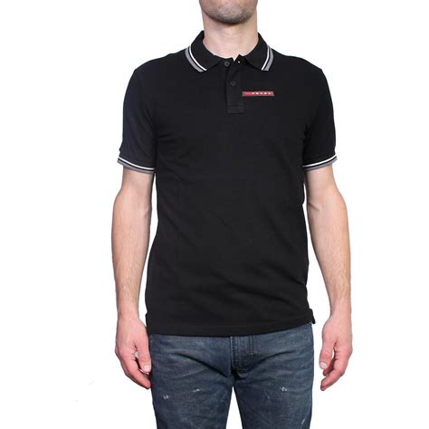 mens prada polo shirt uk